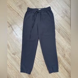 J. Crew drawstring crepe joggers
